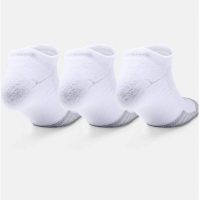 Under Armour Unisex Ua Heatgear Ns atmungsaktive Füßlinge im 3er-Pack, Sportsocken mit dynamischem Halt und Flexibilität