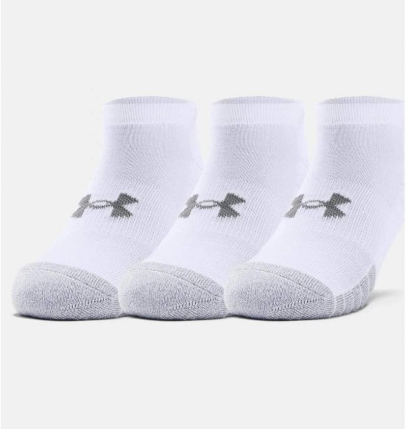 Under Armour Unisex Ua Heatgear Ns atmungsaktive Füßlinge im 3er-Pack, Sportsocken mit dynamischem Halt und Flexibilität