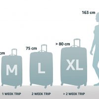 Samsonite Termo Young Spinner M Maleta, 70 cm, 69 L, Azul (Dark Blue)