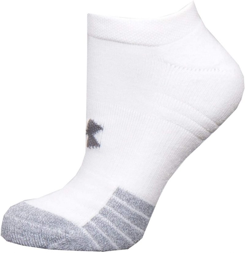 Under Armour Unisex Ua Heatgear Ns atmungsaktive Füßlinge im 3er-Pack, Sportsocken mit dynamischem Halt und Flexibilität