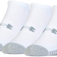 Under Armour Unisex Ua Heatgear Ns atmungsaktive Füßlinge im 3er-Pack, Sportsocken mit dynamischem Halt und Flexibilität