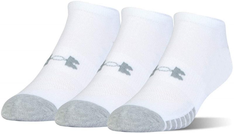 Under Armour Unisex Ua Heatgear Ns atmungsaktive Füßlinge im 3er-Pack, Sportsocken mit dynamischem Halt und Flexibilität