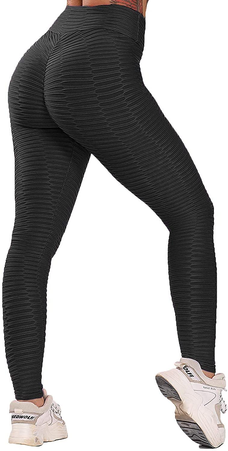 FITTOO Mallas Pantalones Deportivos Leggings Mujer Yoga de Alta Cintura Elásticos y Transpirables para Yoga Running Fitness Con Gran Elásticos1090