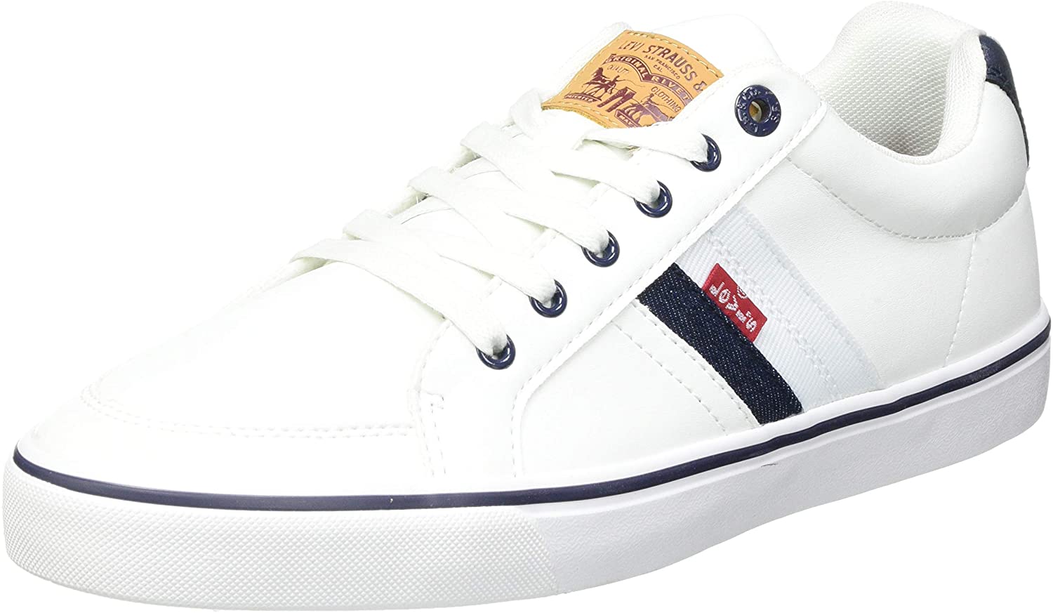 Levi's Herren Turner Schuhe, Weiß