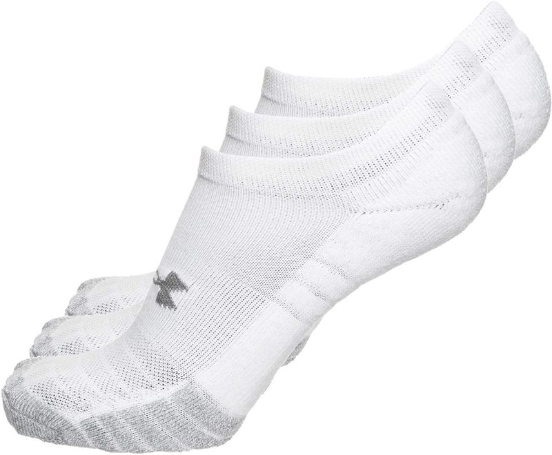 Under Armour Unisex Ua Heatgear Ns atmungsaktive Füßlinge im 3er-Pack, Sportsocken mit dynamischem Halt und Flexibilität