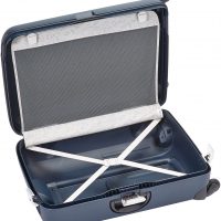Samsonite Termo Young Spinner M Maleta, 70 cm, 69 L, Azul (Dark Blue)