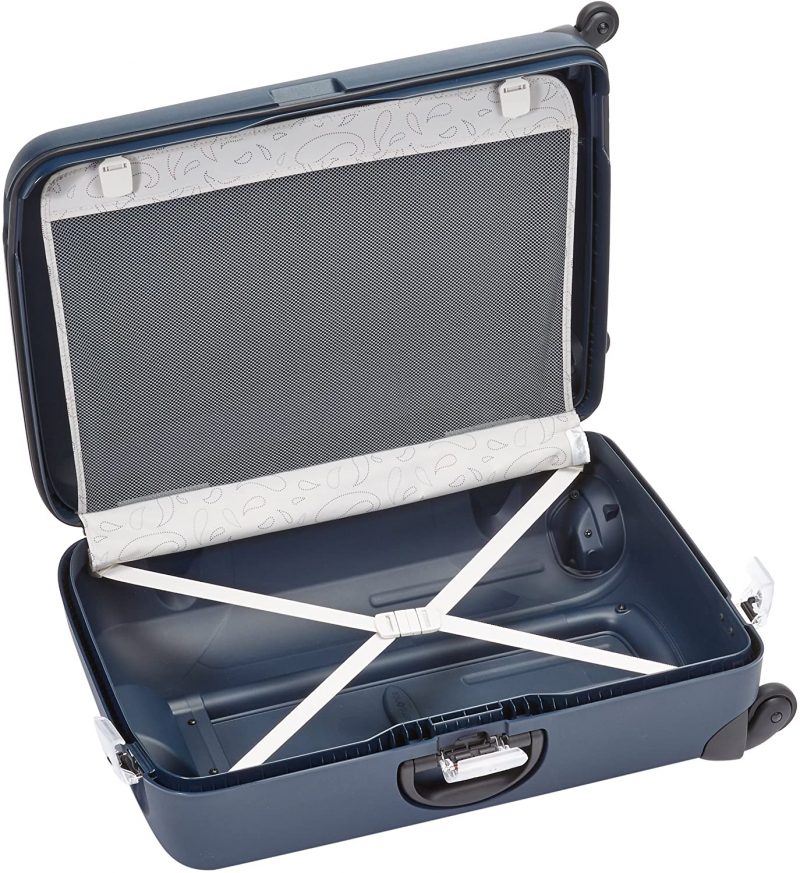 Samsonite Termo Young Spinner M Maleta, 70 cm, 69 L, Azul (Dark Blue)