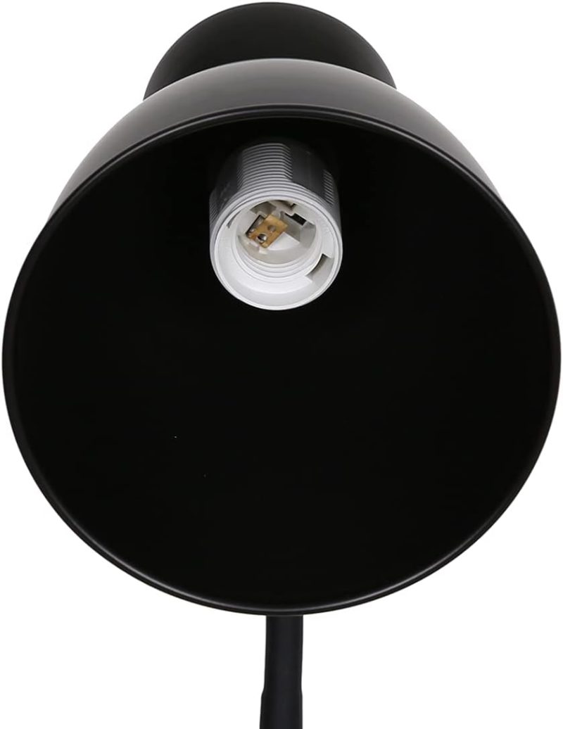 Anten Giraffe | Schwenkbare Stehlampe Schwarz | E27 Fassung MAX 60W | Höhe 159CM | Retro Metall-Stehleuchte | 1 Flammig | Für Wohnzimmer, Schlafzimmer und Arbeitszimmer