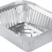 No branded AM00096811EL Aluminium Bowls Grill, 1100 milliliters, Silver