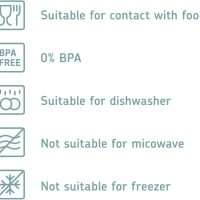 Mepal Modula Kühlschrankdose, Butadien (ABS), Styrol-Acrylnitril (SAN), Thermoplastische Elastomere (TPE), Nordic White, Länge: 230 mm, Breite: 149 mm, Höhe: 100 mm