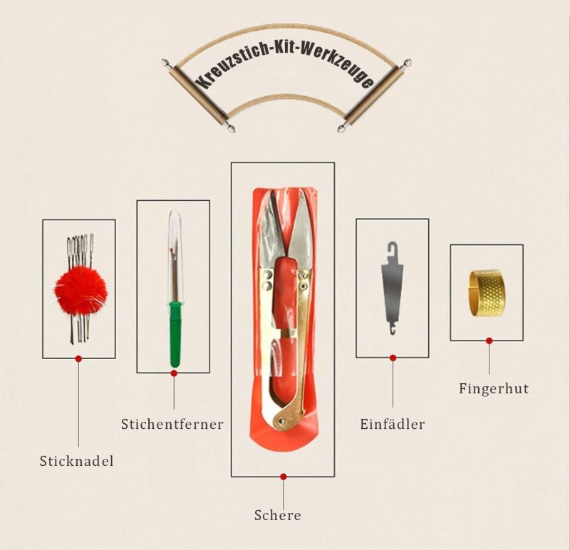 SYMON Kreuzstich Set Vorgedruckt,Dinosaurier,11 CT Kreuzstich Stickpackungen,Stickbilder Vorgedruckt Kreuzstich für Wandkunst-Heimdekoration 40 × 50cm