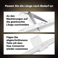 Philips Hue White & Col. Amb. Lightstrip Plus 2m Basis, 1600lm, 16 Mio. Farben, steuerbar via App, kompatibel mit Amazon Alexa (Echo, Echo Dot)