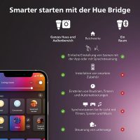 Philips Hue White & Color Ambiance E27 Lampe Doppelpack 2x570lm, dimmbar, bis zu 16 Millionen Farben, steuerbar via App, kompatibel mit Amazon Alexa (Echo, Echo Dot)