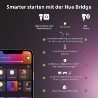 Philips Hue White Ambiance GU10 Lampe Doppelpack 2x350lm, dimmbar, alle Weißschattierungen, steuerbar via App, kompatibel mit Amazon Alexa (Echo, Echo Dot)