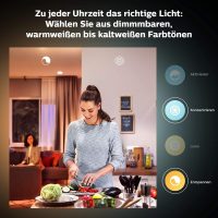 Philips Hue White & Color Ambiance E27 Lampe Doppelpack 2x570lm, dimmbar, bis zu 16 Millionen Farben, steuerbar via App, kompatibel mit Amazon Alexa (Echo, Echo Dot)