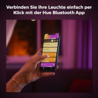 Philips Hue White & Col. Amb. Lightstrip Plus 2m Basis, 1600lm, 16 Mio. Farben, steuerbar via App, kompatibel mit Amazon Alexa (Echo, Echo Dot)