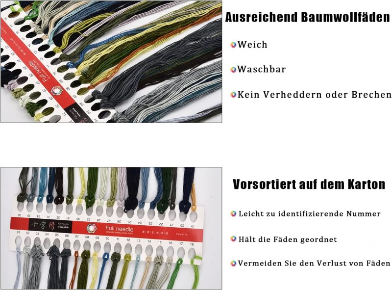 SYMON Kreuzstich Set Vorgedruckt,Dinosaurier,11 CT Kreuzstich Stickpackungen,Stickbilder Vorgedruckt Kreuzstich für Wandkunst-Heimdekoration 40 × 50cm