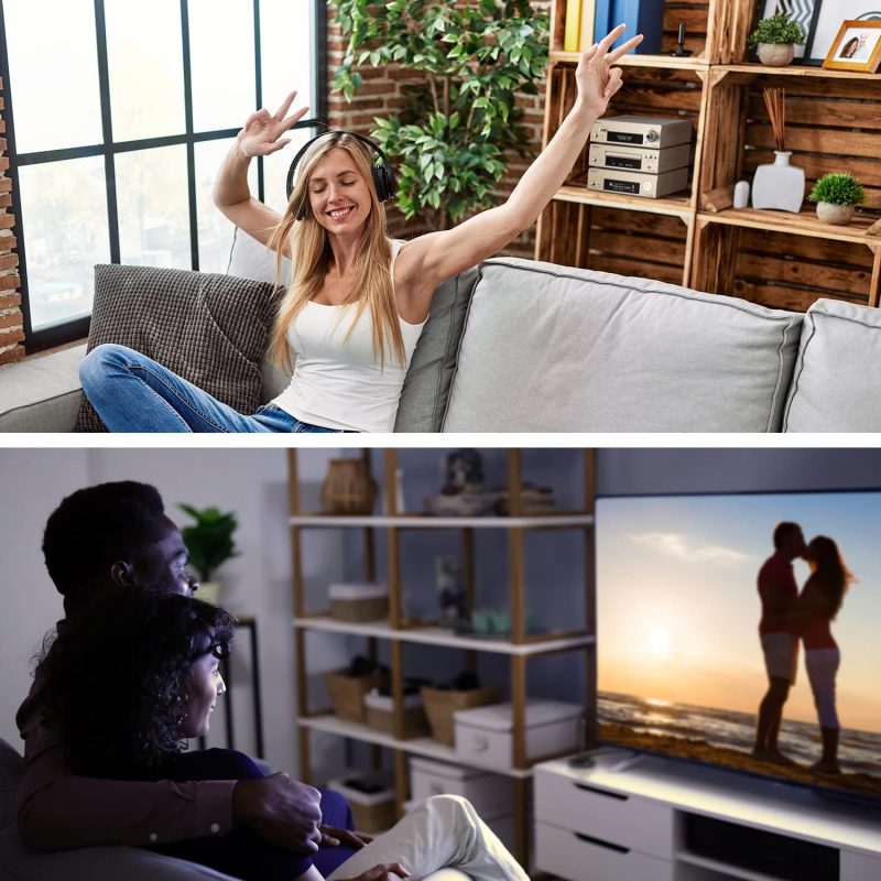 KabelDirekt – DVB-T2 HD/DVB-T Antenne (geeignet für hohen digitalen Empfang mit stabilem Magnetfuß und 3m Kabel für alle DVB-T2/DVB-T Empfangsgeräte – Massive Ausführung)