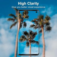 Für Samsung Galaxy S10 Folie, Kante an Kante, Berührungsempfindlich, Anti-Kratzer, Ultra-HD, 2 Glass Schutzfolie und 2 Kamera PanzerFolie, Displayschutzfolie.