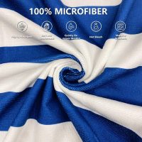 Fansu Schonbezug für Gartenliege, Frottee Handtuch für Sonnenliege Mikrofaser Schnelltrocknend Strandhandtuch mit 2 Taschen, Strandtuchfür Schwimmbäder, Strände, Gartenhotels(75x210cm)