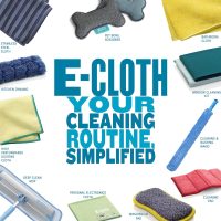 E-Cloth Staubtuch, Polyester, Gelb, 2er Pack