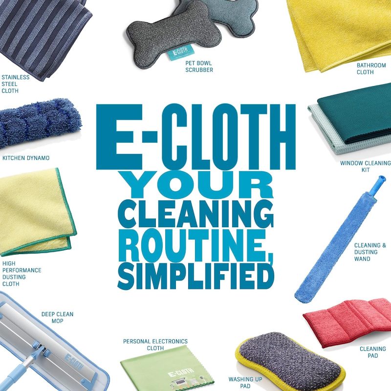 E-Cloth Staubtuch, Polyester, Gelb, 2er Pack