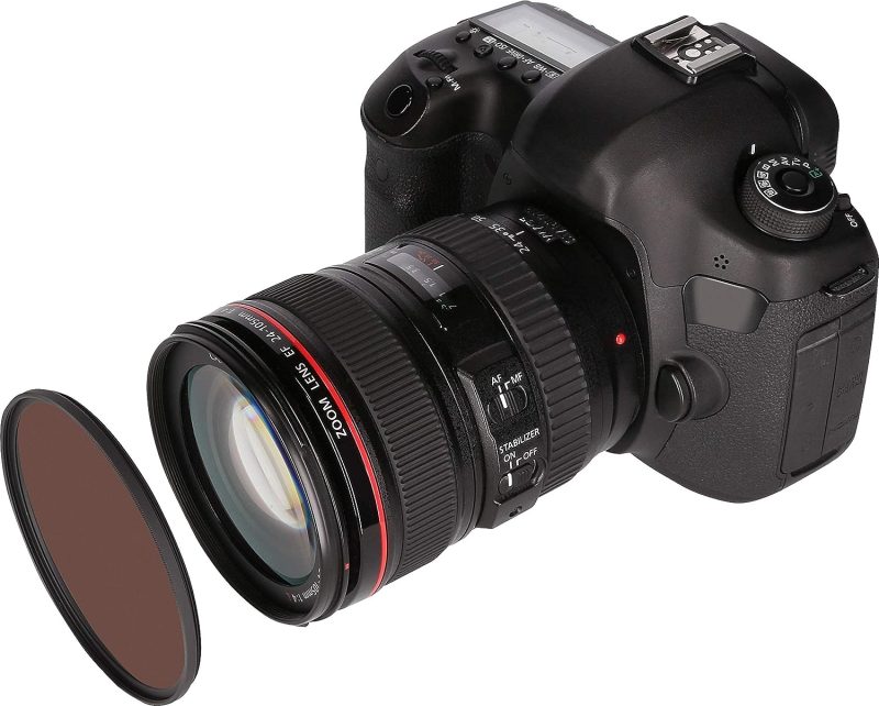 Rollei F:X Pro Rundfilter (62 mm, ND 1000 Filter) Neutraler Graufilter (Neutraldichtefilter) aus Gorilla Glas mit spezieller Beschichtung – ND8 (10 Stopps/3,0)