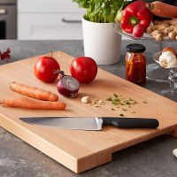 ZWILLING Schneidbrett aus massiven Holz, Buche, Braun, 60 x 40 x 3 cm